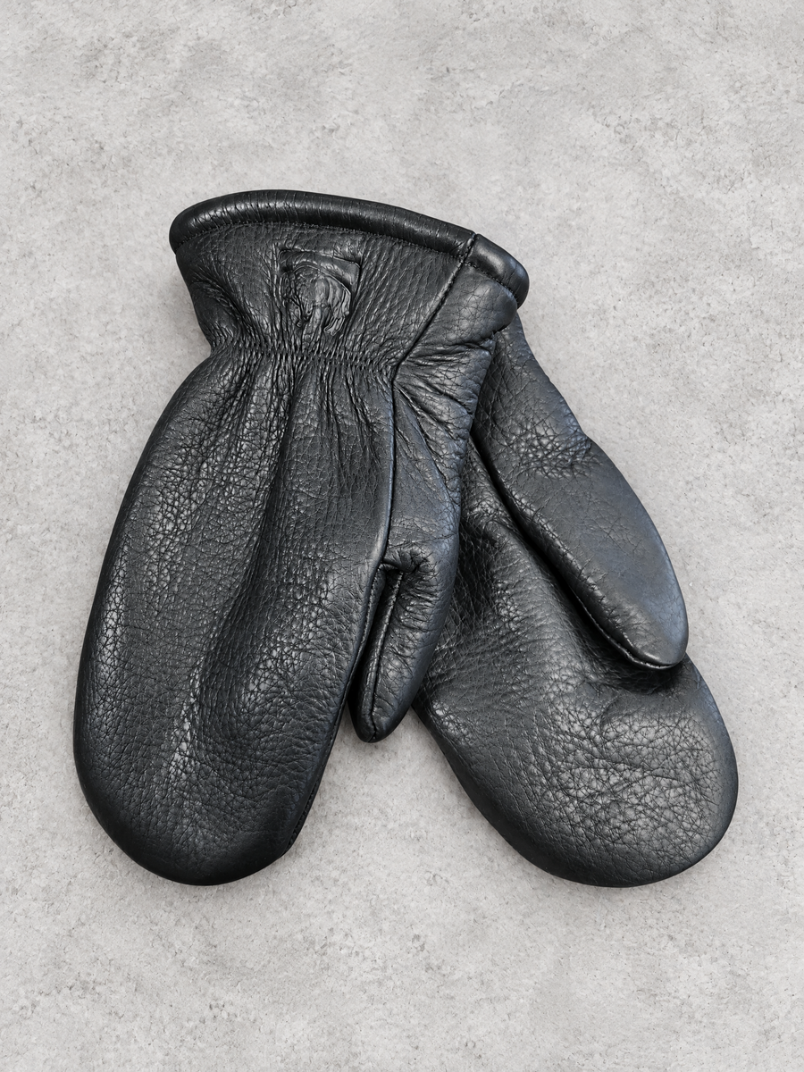 BISON LEATHER MITTS