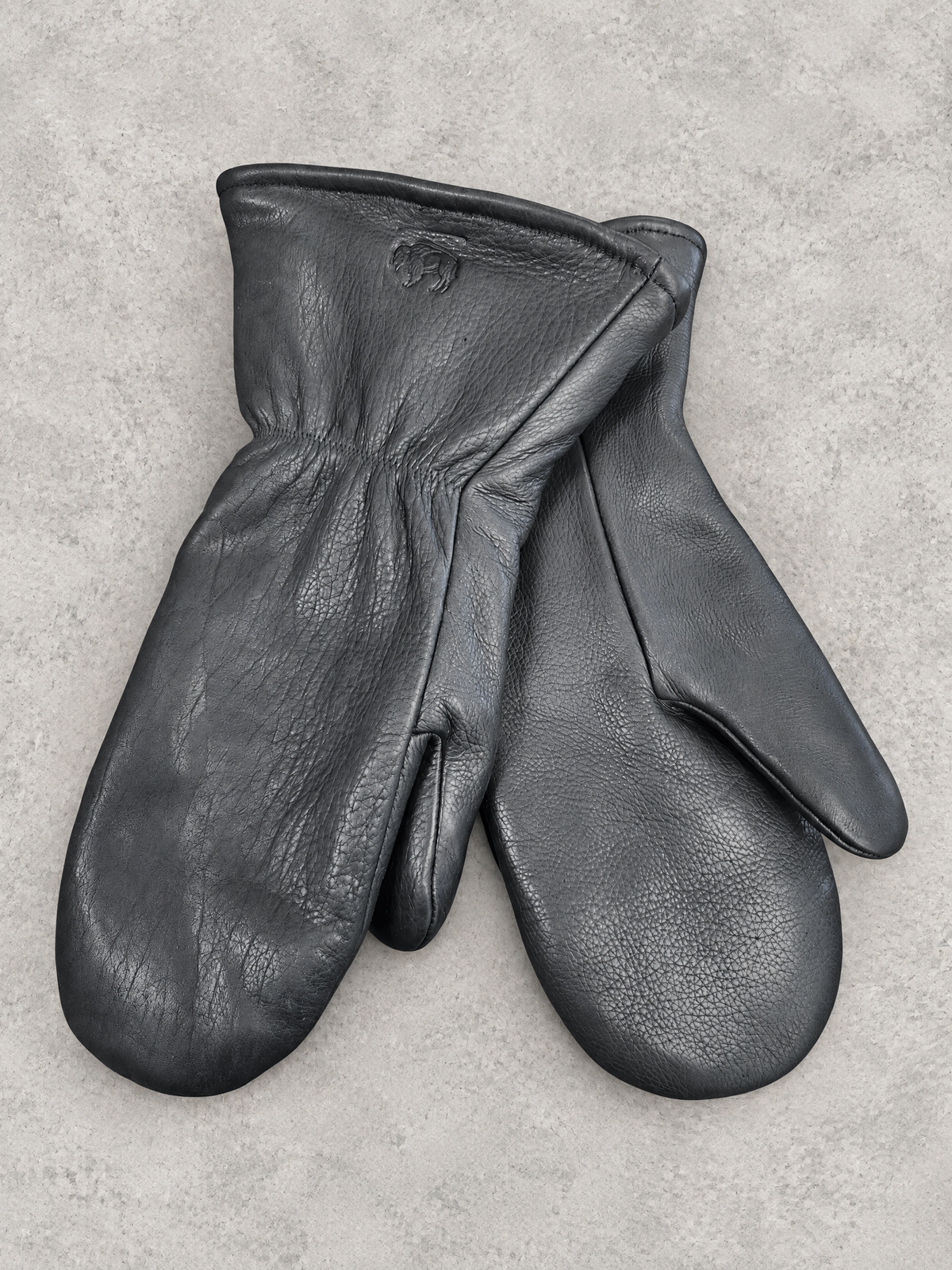 BISON LEATHER MITTS