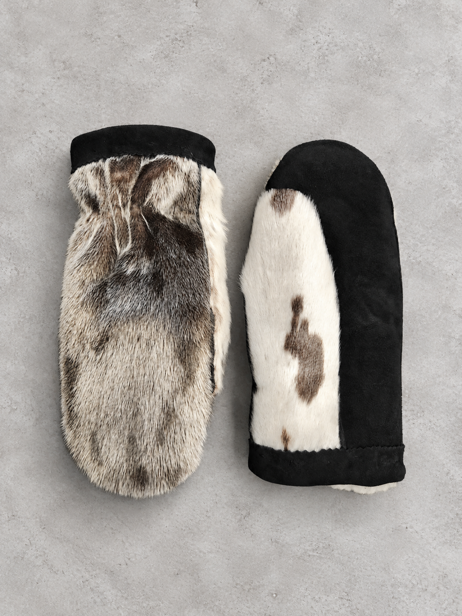 SEAL SKIN MITTS - WOMEN