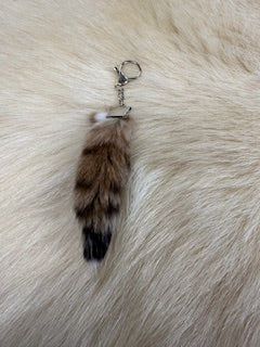 Bobcat Tail Key Chain