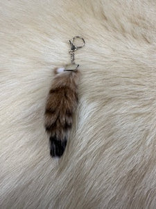 Bobcat Tail Key Chain