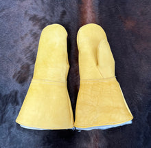 Load image into Gallery viewer, SHEEPSKIN LEATHER MITTS
