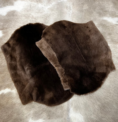 BEAVER SHEARED FUR - BROWN