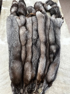 Crystal Fox fur pelts/skins