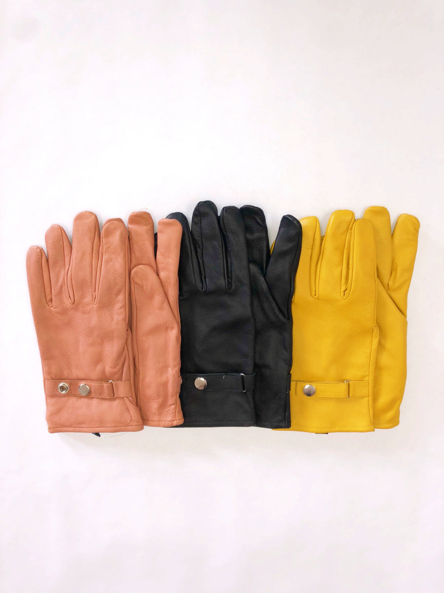 DEER SKIN GLOVES - MEN